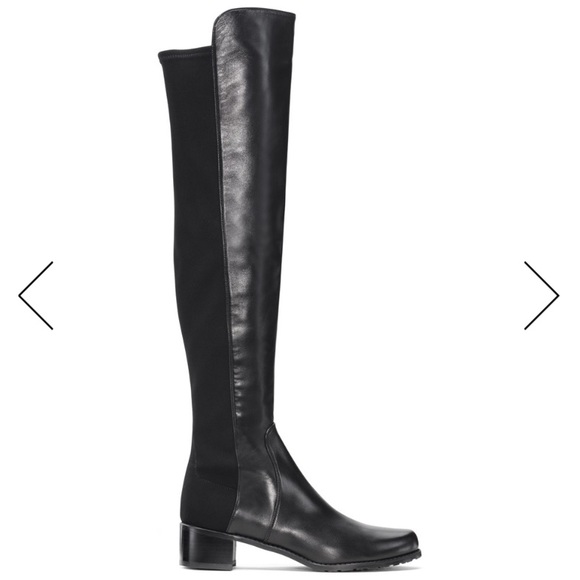 Stuart Weitzman Shoes - Stuart Weitzman Over the Knee Leather Reserve Boot